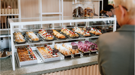 Süße Teilchen in der 9bar