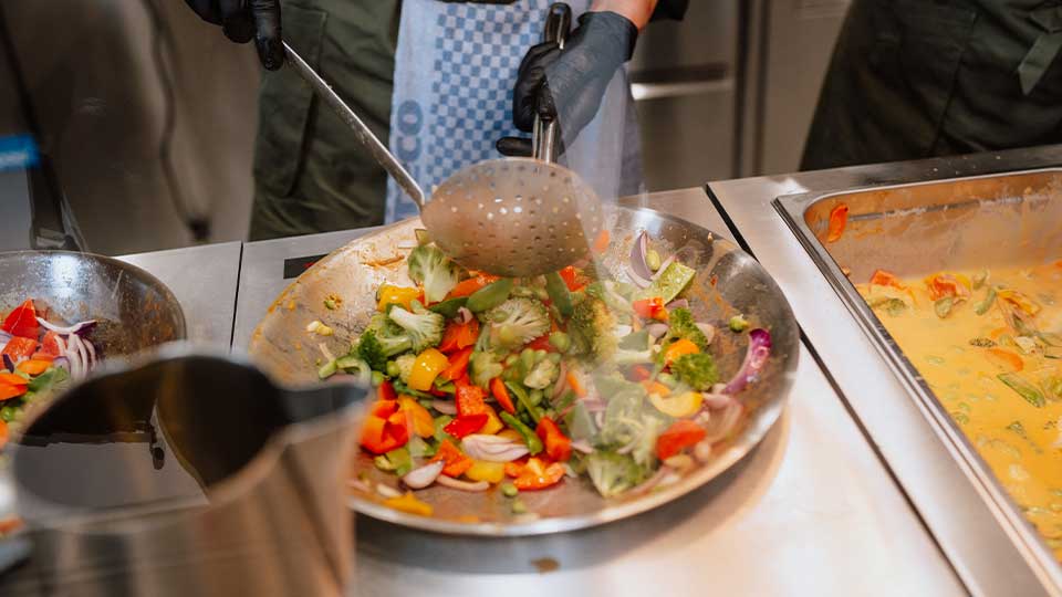 Zubereitung eines Gerichts